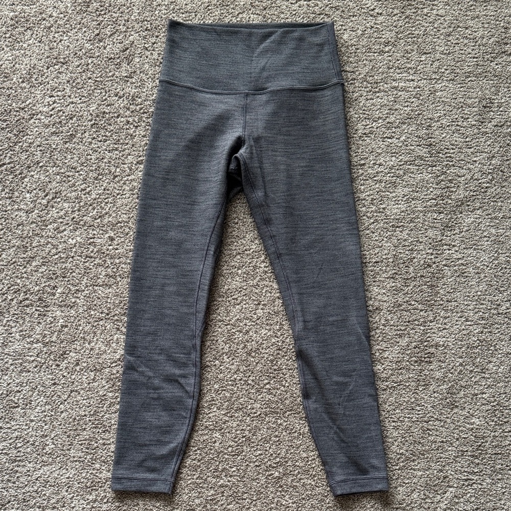 Lululemon Athletica Gray Align Leggings Sz 6